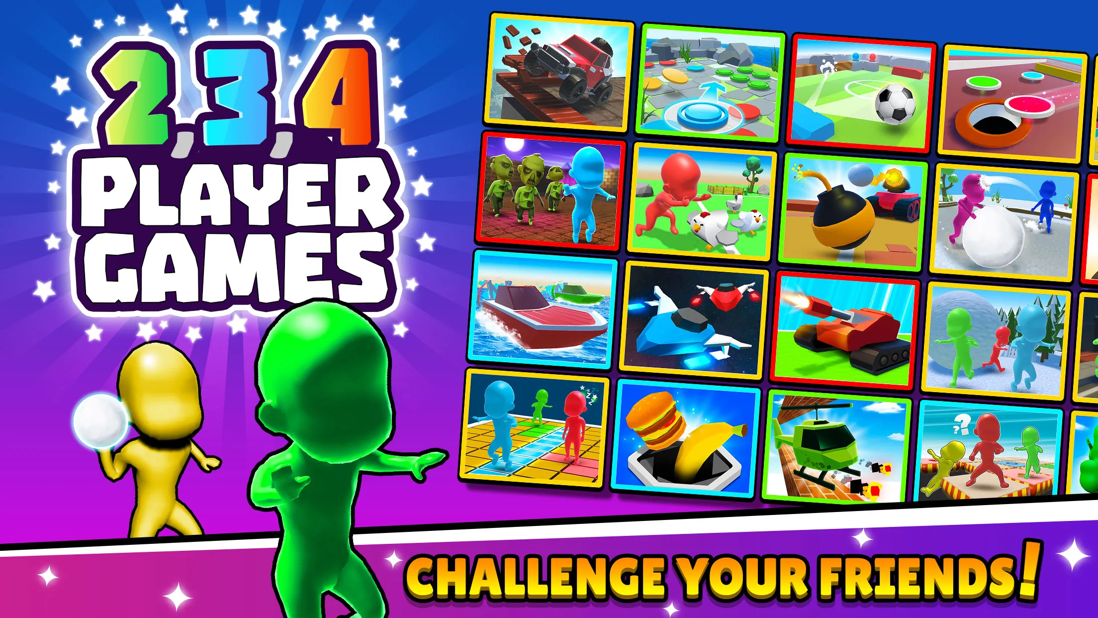 TwoPlayerGames 2 3 4 Player | Indus Appstore | Screenshot