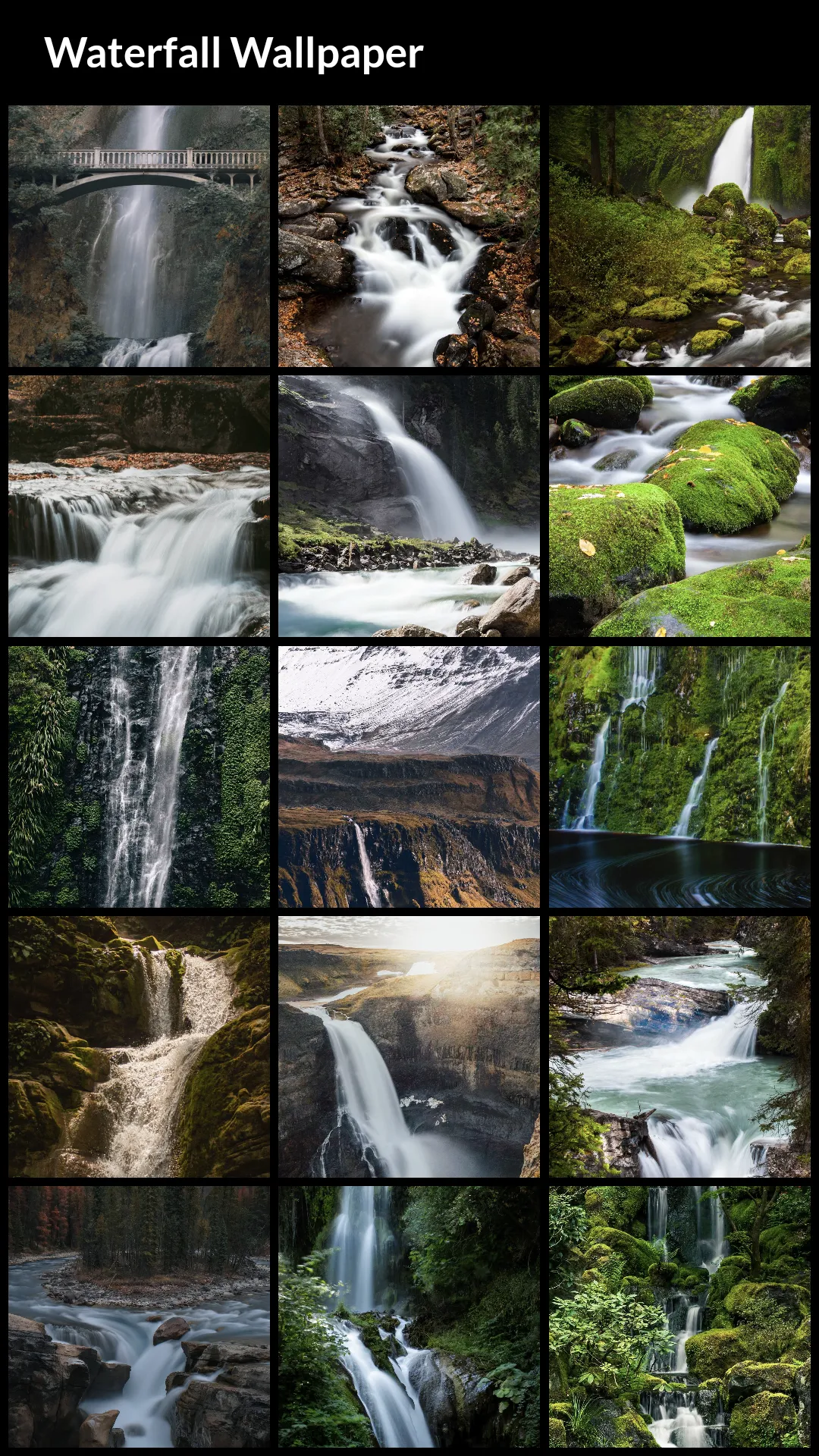 Waterfall Wallpapers | Indus Appstore | Screenshot