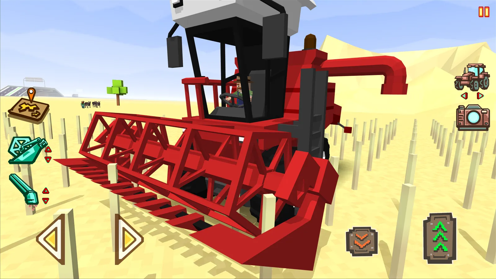 Blocky Farm Racing & Simulator | Indus Appstore | Screenshot