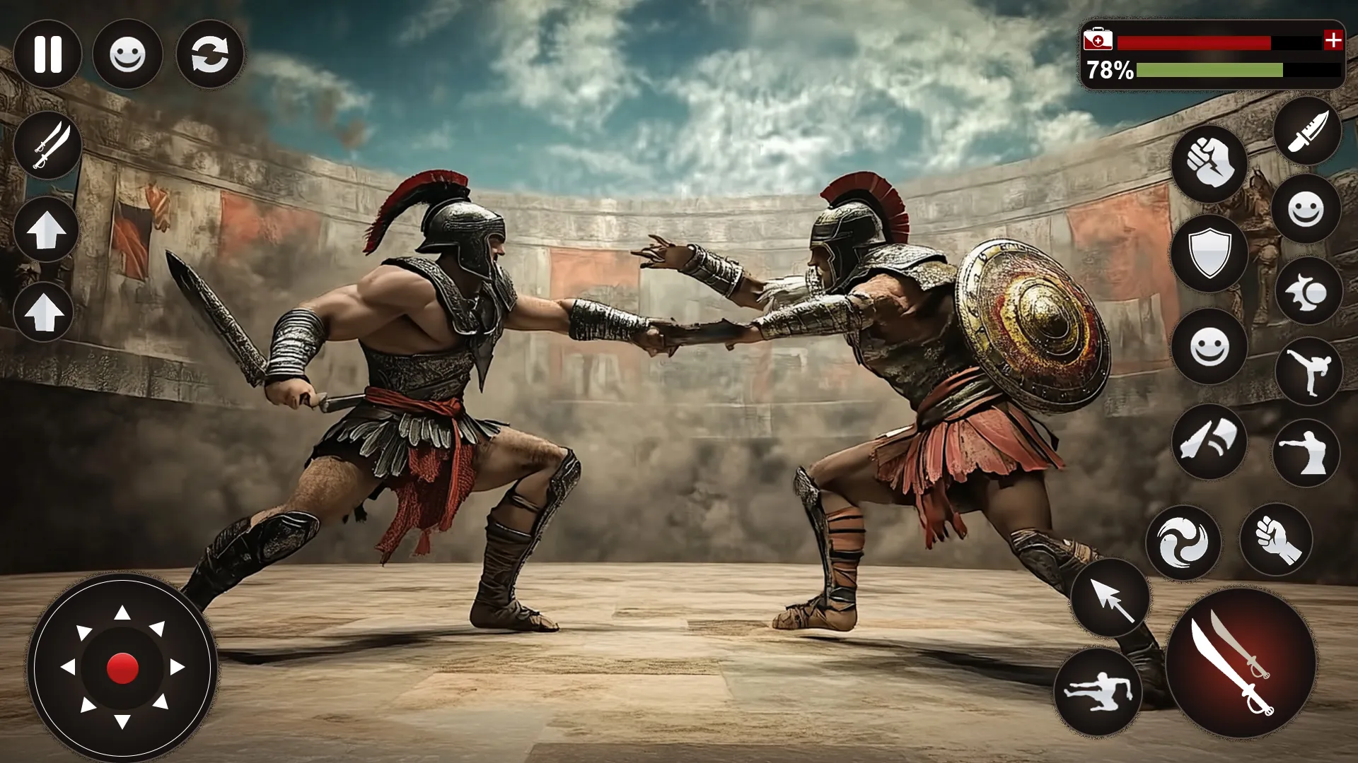 Sword Fighting Gladiator Games | Indus Appstore | Screenshot