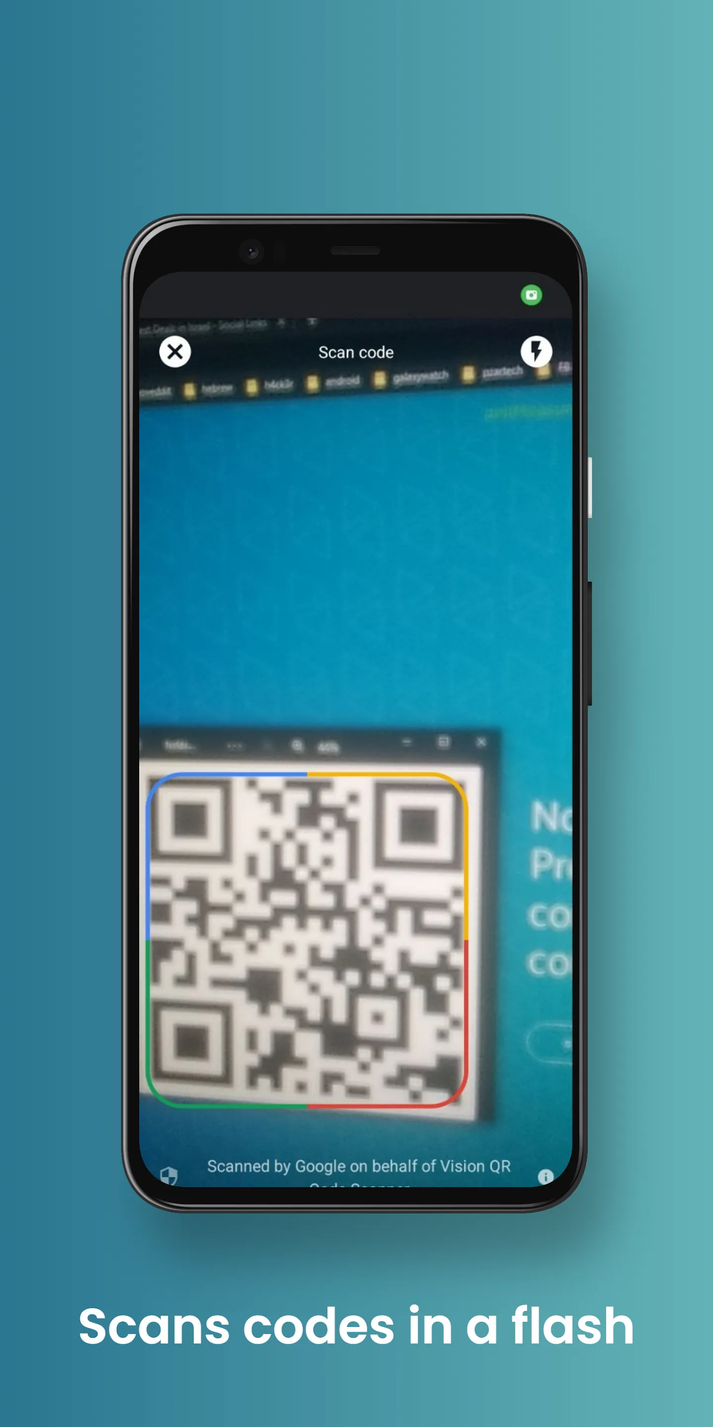 Vision QR and Barcode Scanner | Indus Appstore | Screenshot