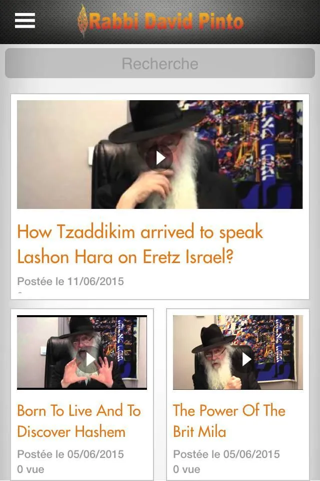 Rabbi David Pinto | Indus Appstore | Screenshot