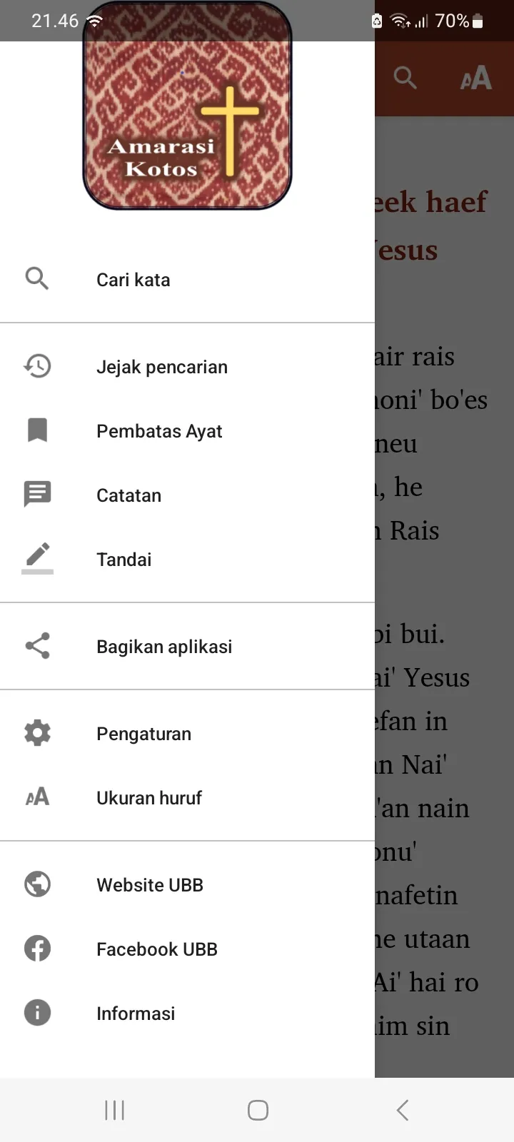 Amarasi Kotos Bible | Indus Appstore | Screenshot