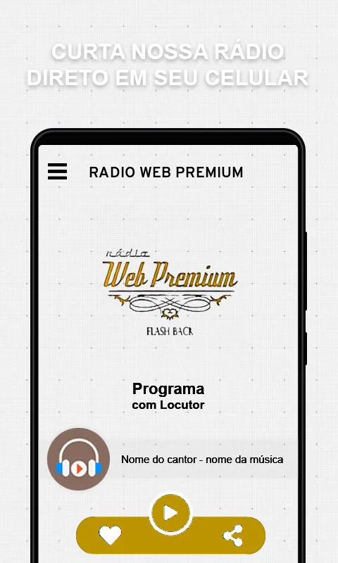 Rádio Web Premium | Indus Appstore | Screenshot