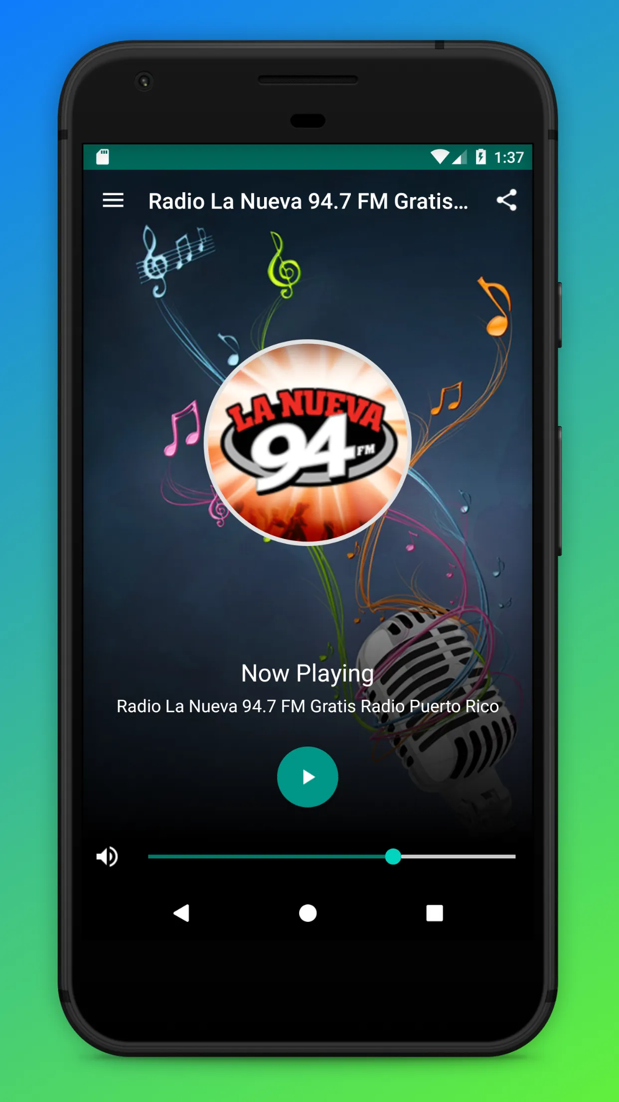 Radio Nueva Vida 97.7 FM App | Indus Appstore | Screenshot