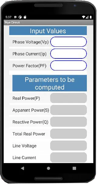 3 Phase Circuits | Indus Appstore | Screenshot