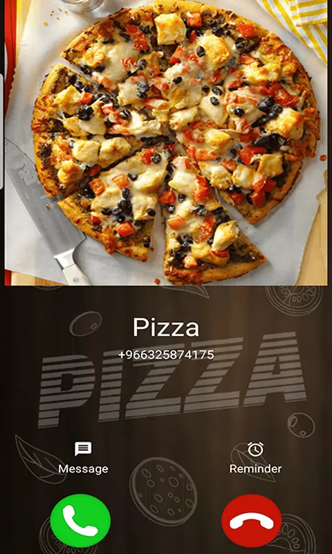 Fake Call With Pizza Prank | Indus Appstore | Screenshot