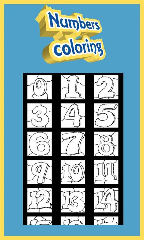 Coloring for Kids - Numbers | Indus Appstore | Screenshot