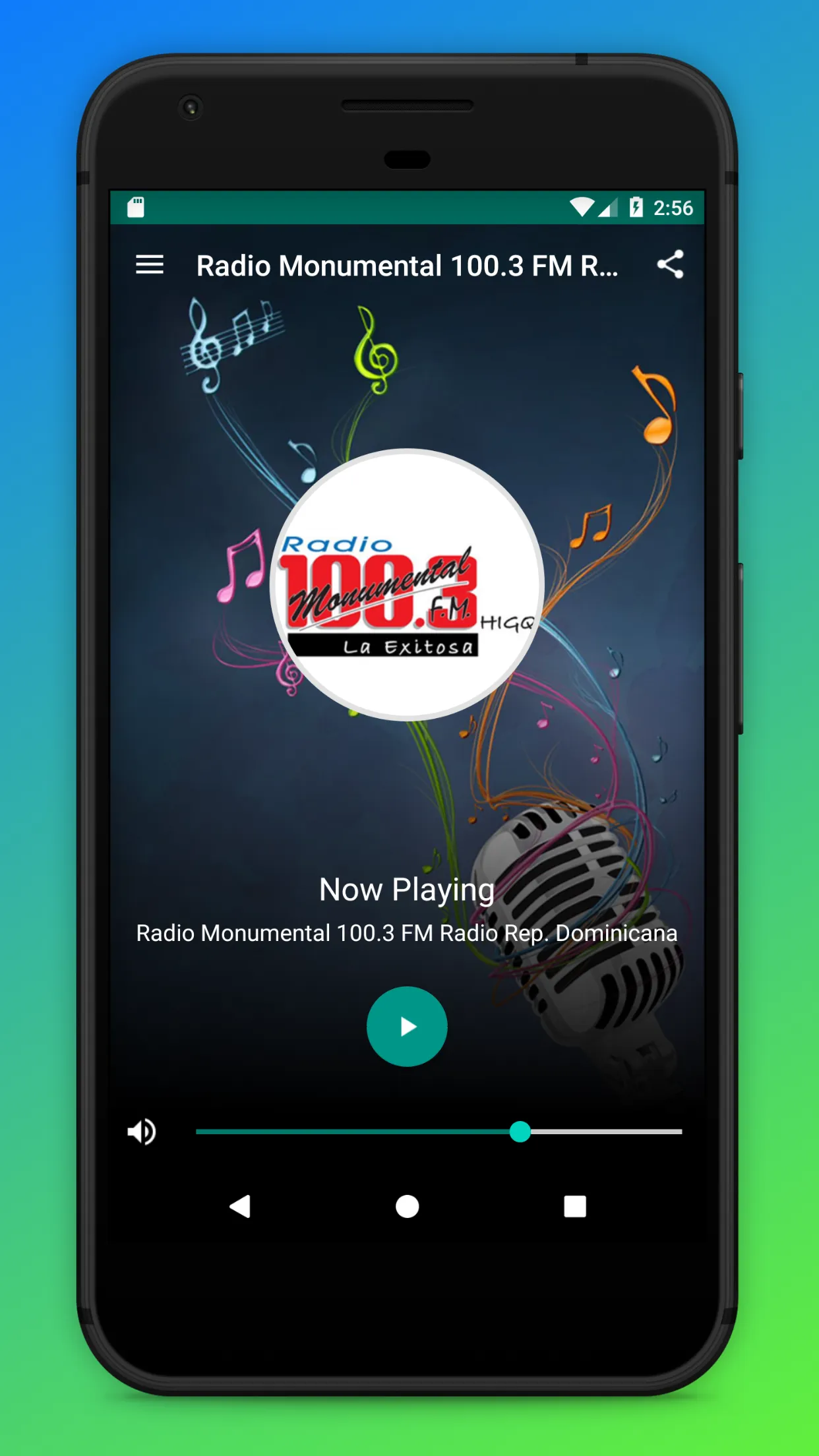 Monumental 100.3 FM Radio App | Indus Appstore | Screenshot