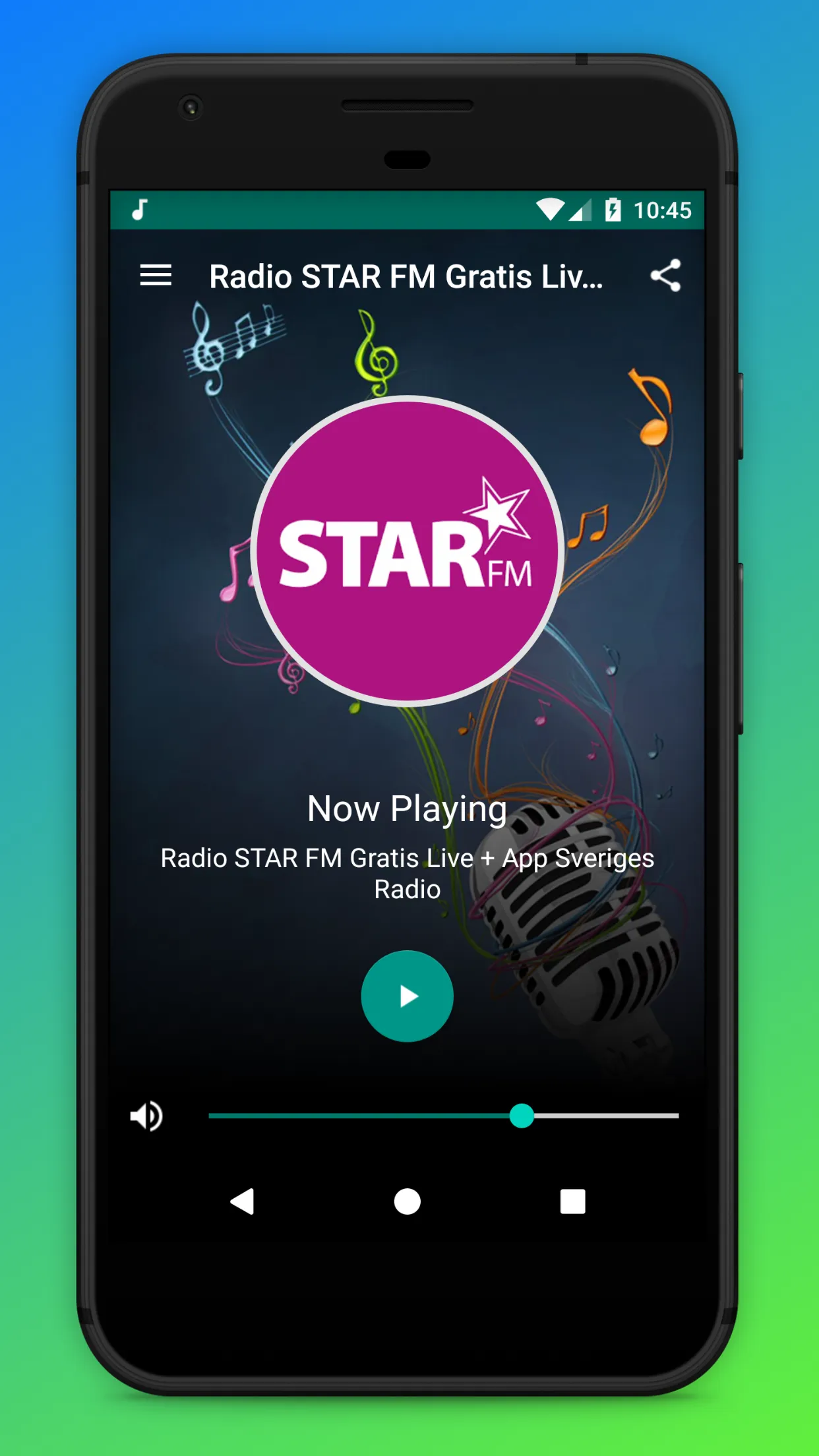 STAR FM Sverige Radio Online | Indus Appstore | Screenshot