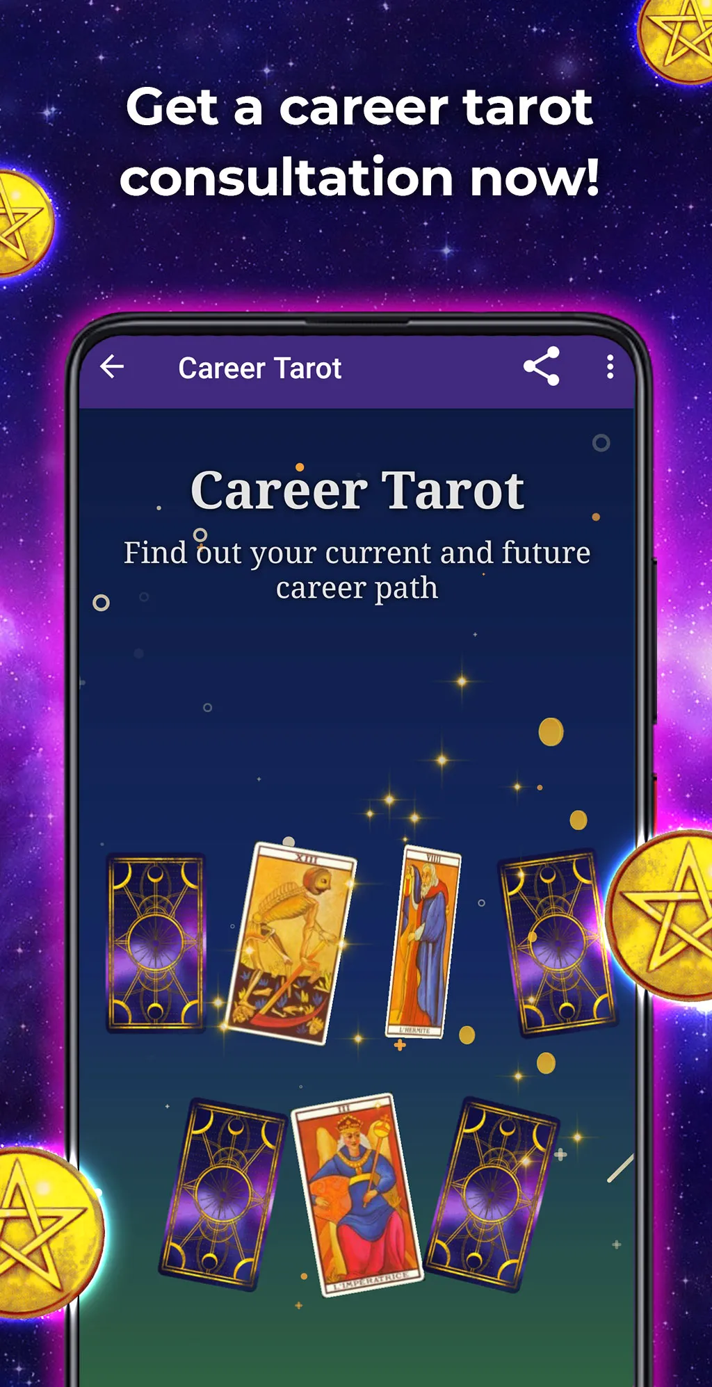 Money and Career Tarot | Indus Appstore | Screenshot