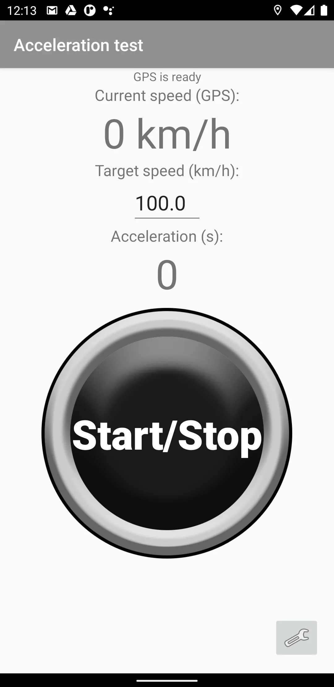 Acceleration test | Indus Appstore | Screenshot