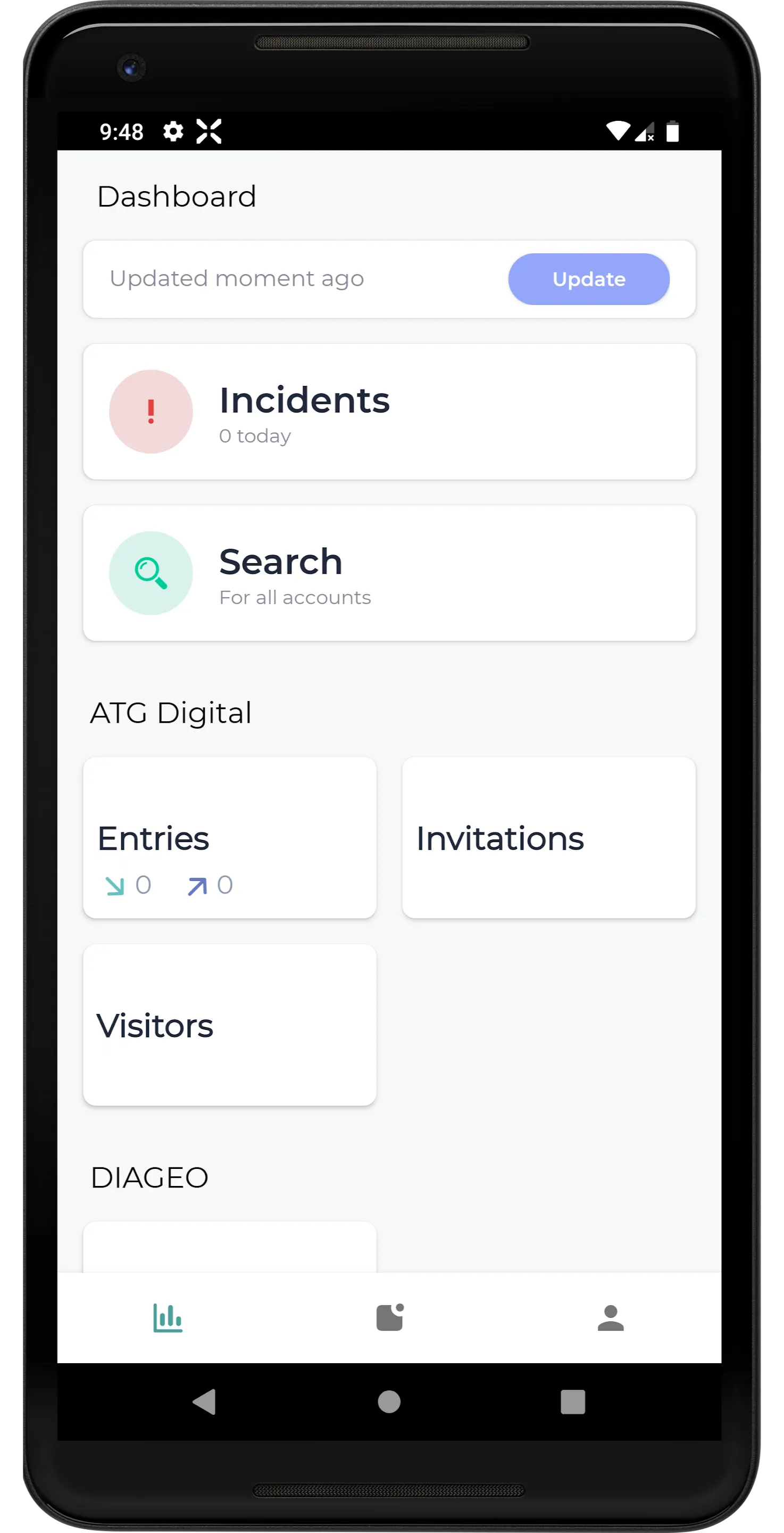 AtTheGate User Application | Indus Appstore | Screenshot