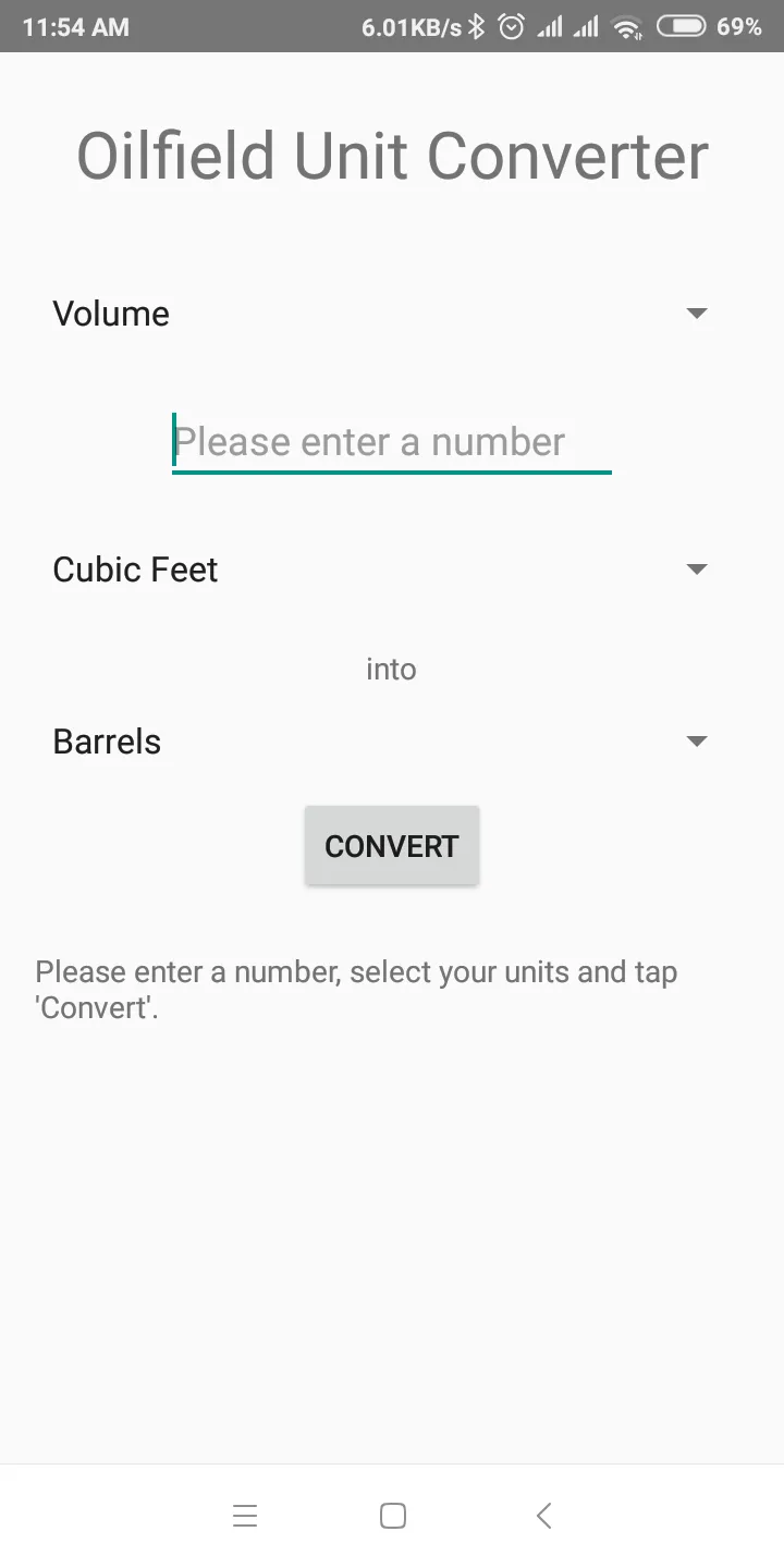 Oilfield Unit Converter | Indus Appstore | Screenshot