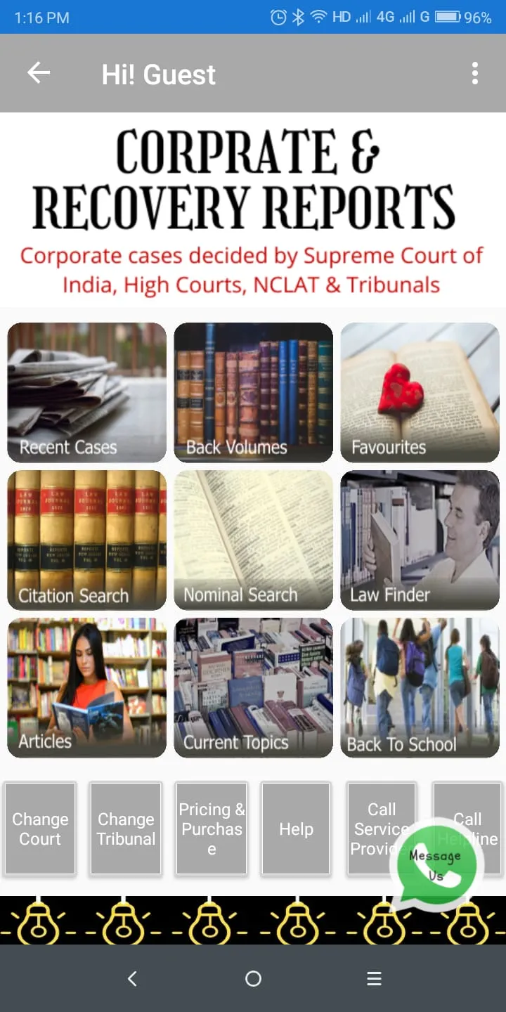 Corp. & Recovery Legal Reports | Indus Appstore | Screenshot