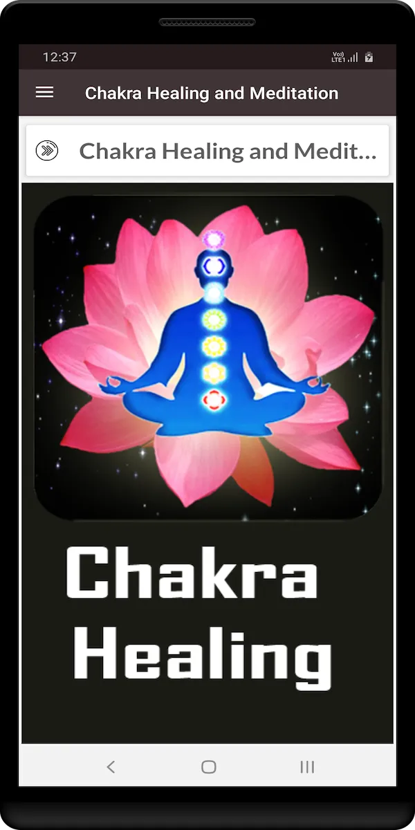 Chakra Healing and Meditation | Indus Appstore | Screenshot