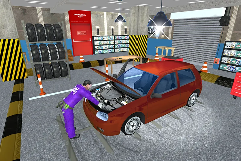 Car Mechanic Robot Workshop | Indus Appstore | Screenshot