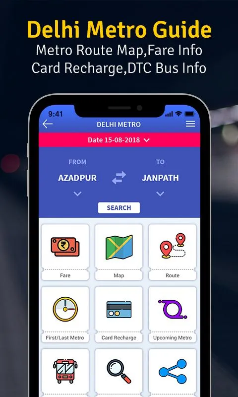 Delhi Metro Guide | Indus Appstore | Screenshot