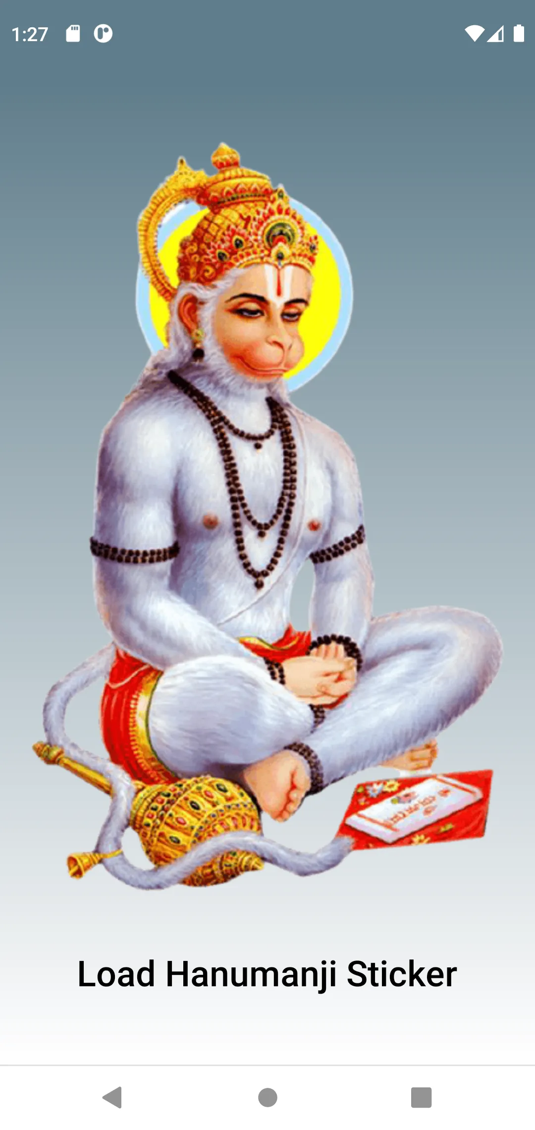 Ram Bhakt Hanuman Stickers | Indus Appstore | Screenshot