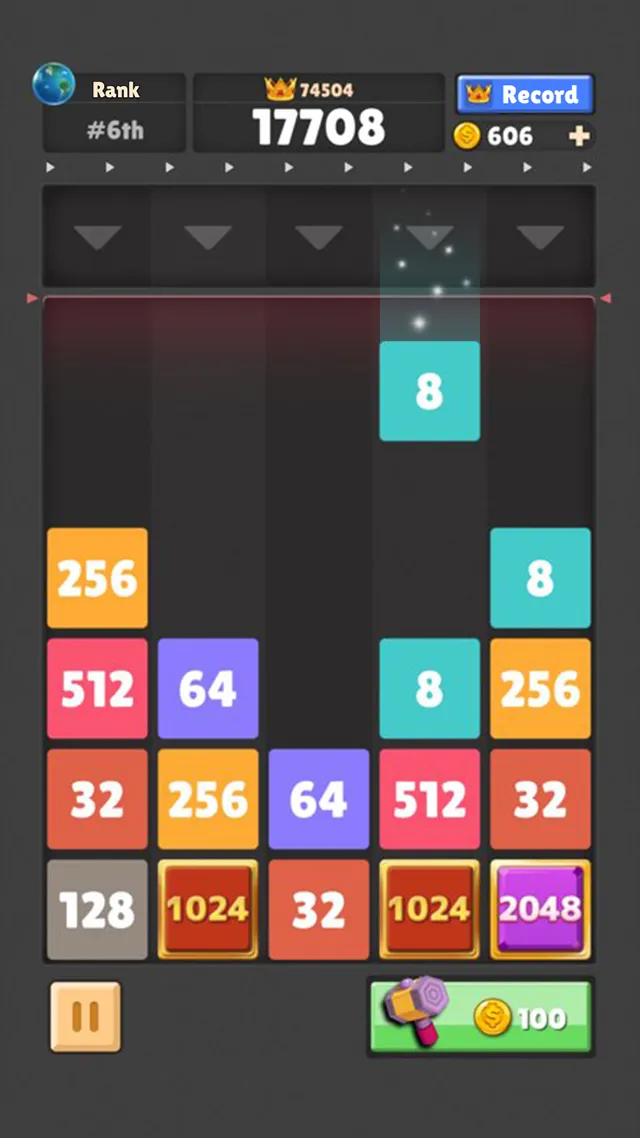 Drop The Number® : Merge Game | Indus Appstore | Screenshot