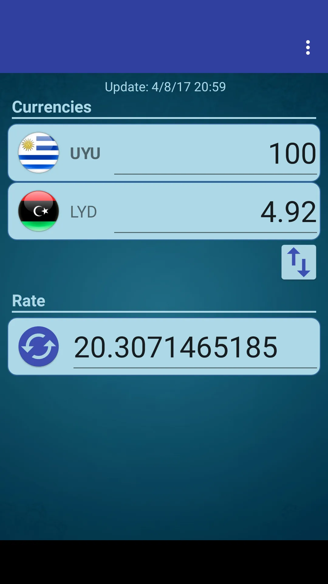 UYU Peso x Libyan Dinar | Indus Appstore | Screenshot