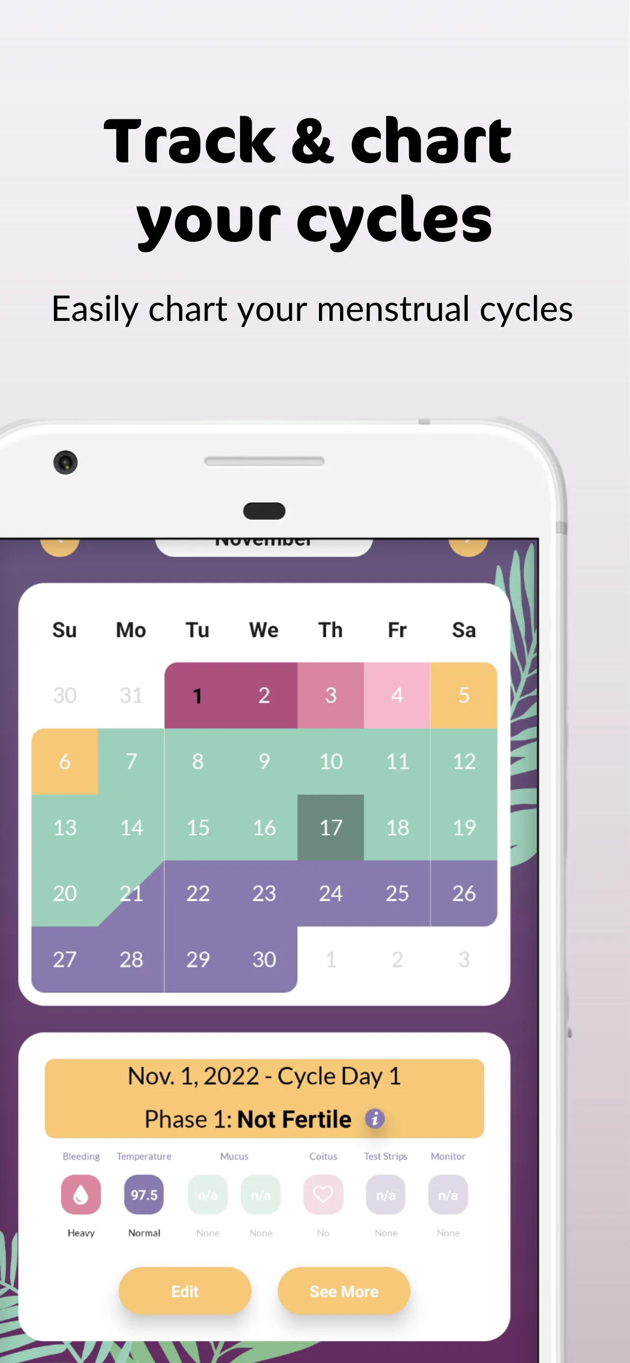 PeakDay Fertility Tracker | Indus Appstore | Screenshot