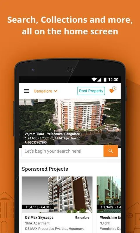 CommonFloor Property Search | Indus Appstore | Screenshot