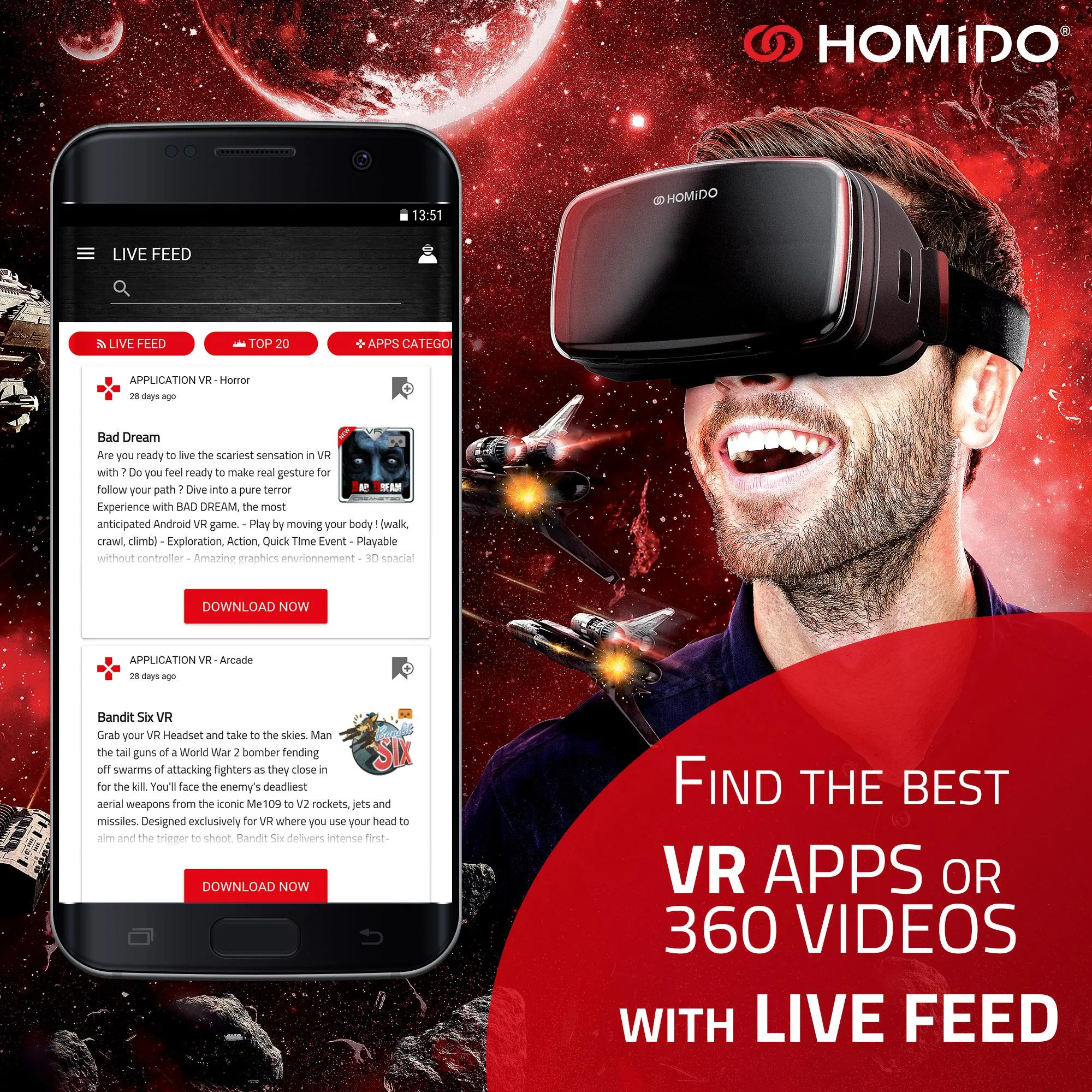 VR Center by Homido Cardboard | Indus Appstore | Screenshot