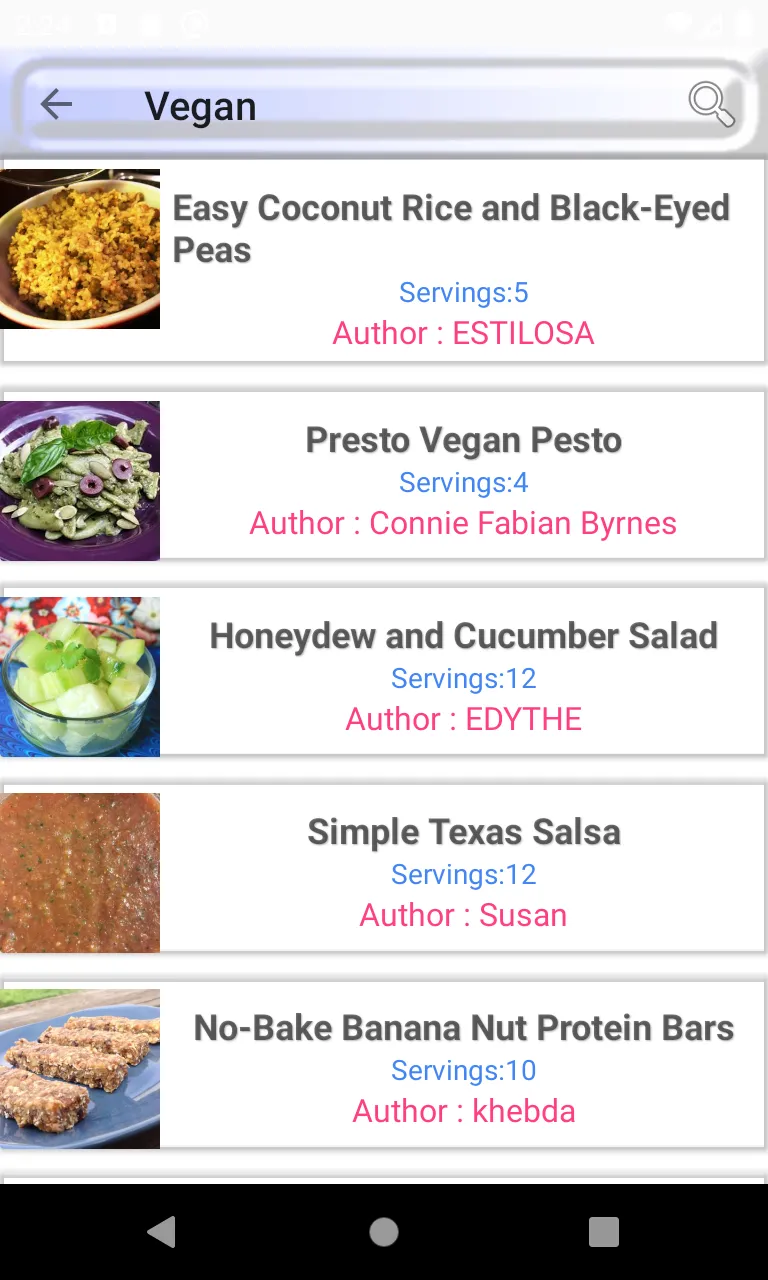 Vegan Recipes: cook easy food | Indus Appstore | Screenshot