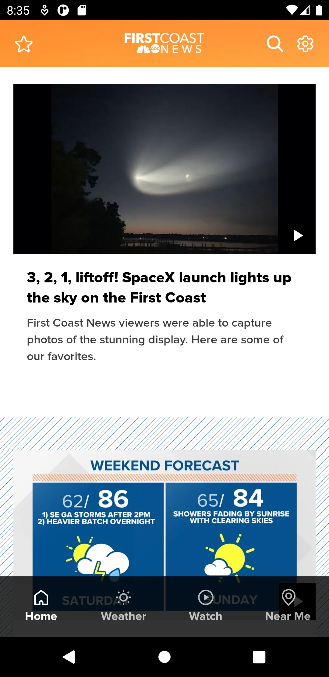 First Coast News Jacksonville | Indus Appstore | Screenshot