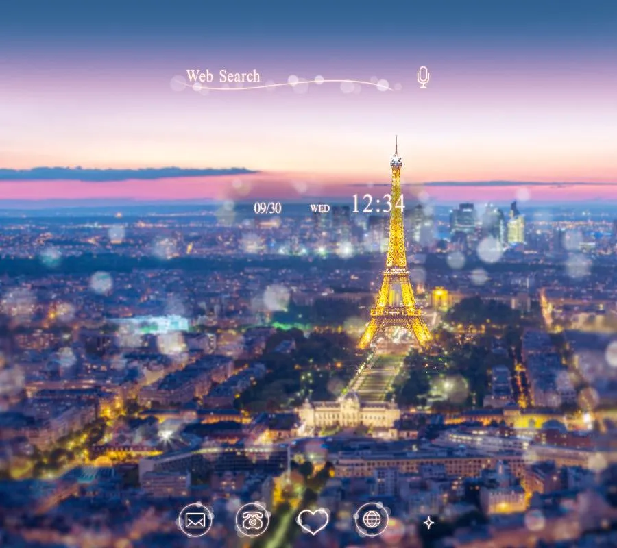 Beautiful Theme-Night in Paris | Indus Appstore | Screenshot