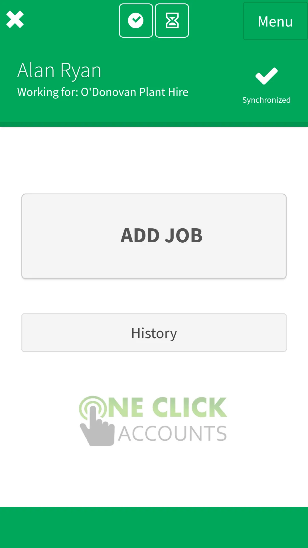 One Click Accounts V2 | Indus Appstore | Screenshot