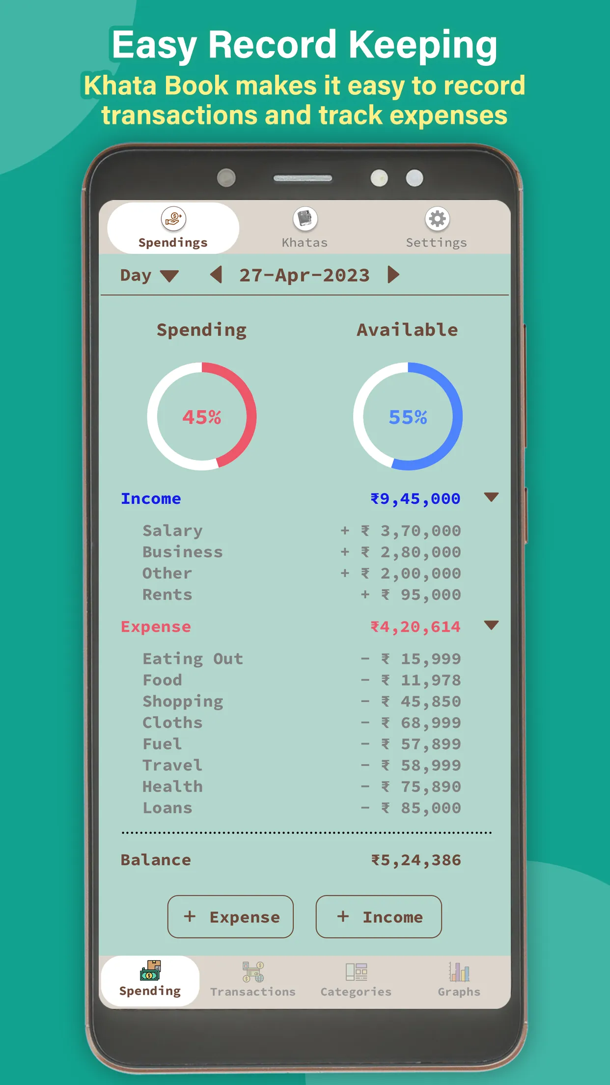 Khata Book Business Tracker | Indus Appstore | Screenshot