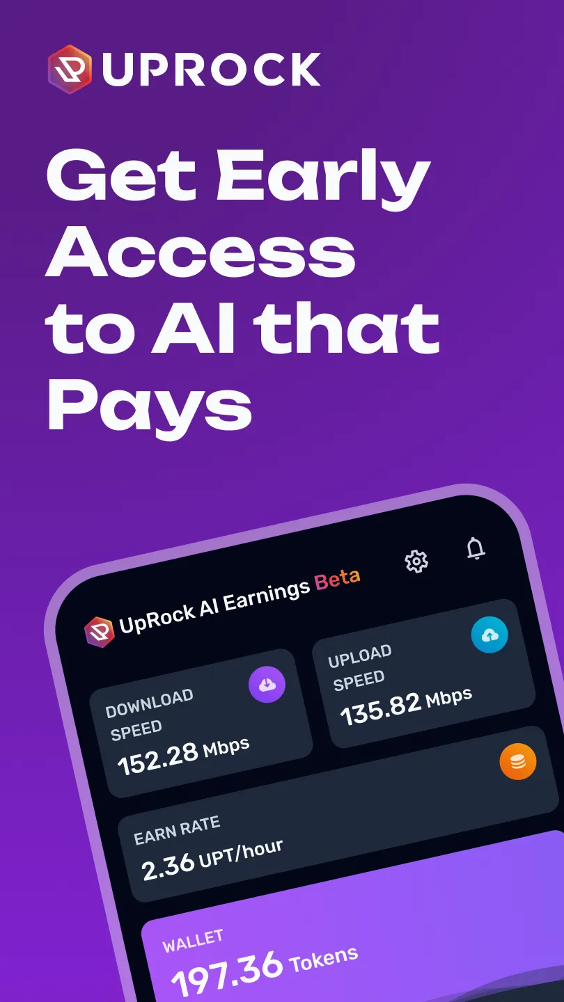 UpRock AI Earnings for Income | Indus Appstore | Screenshot