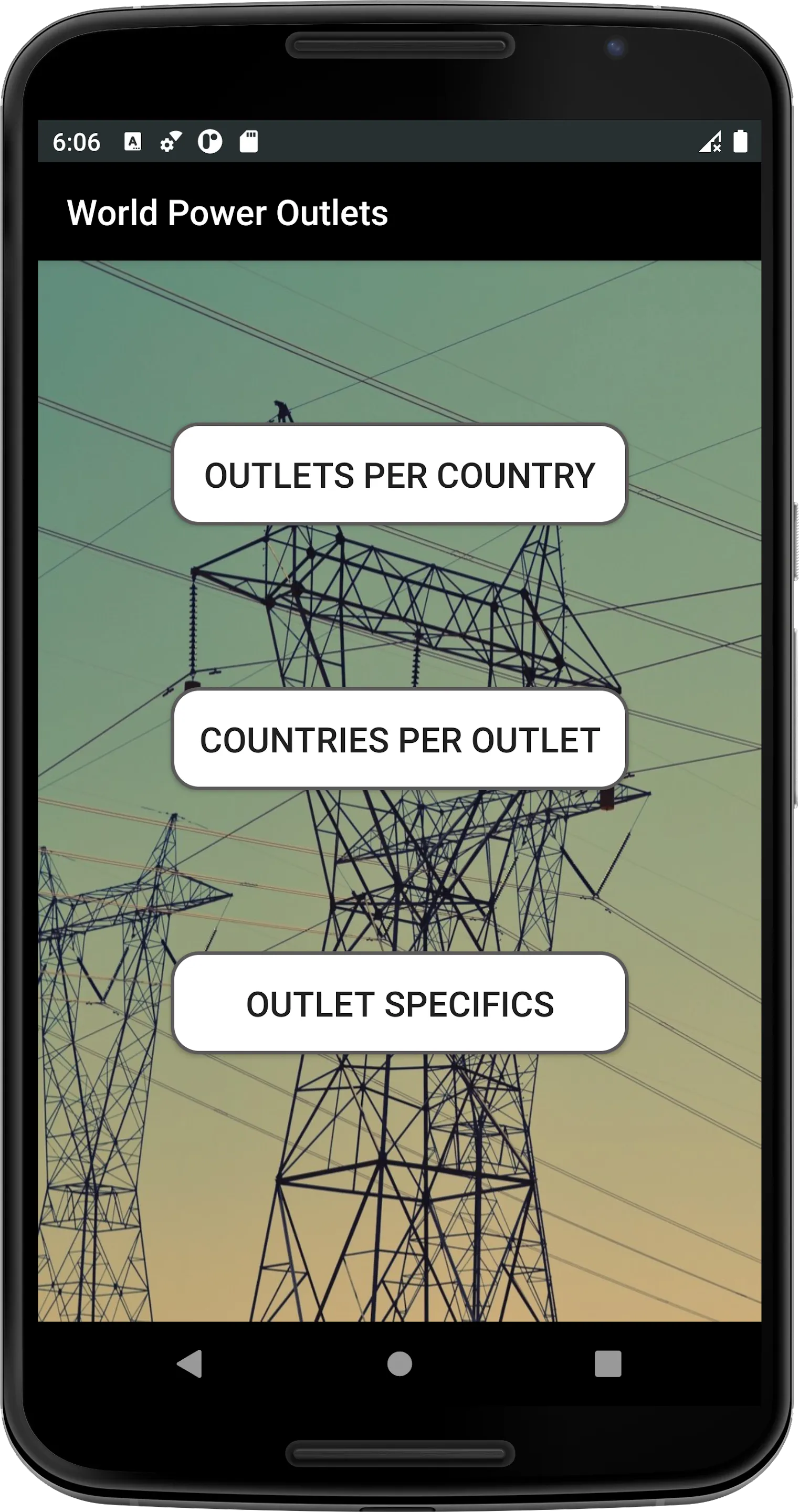 World Power Outlets | Indus Appstore | Screenshot