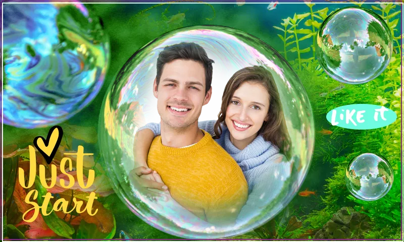 Bubble Photo Frames | Indus Appstore | Screenshot