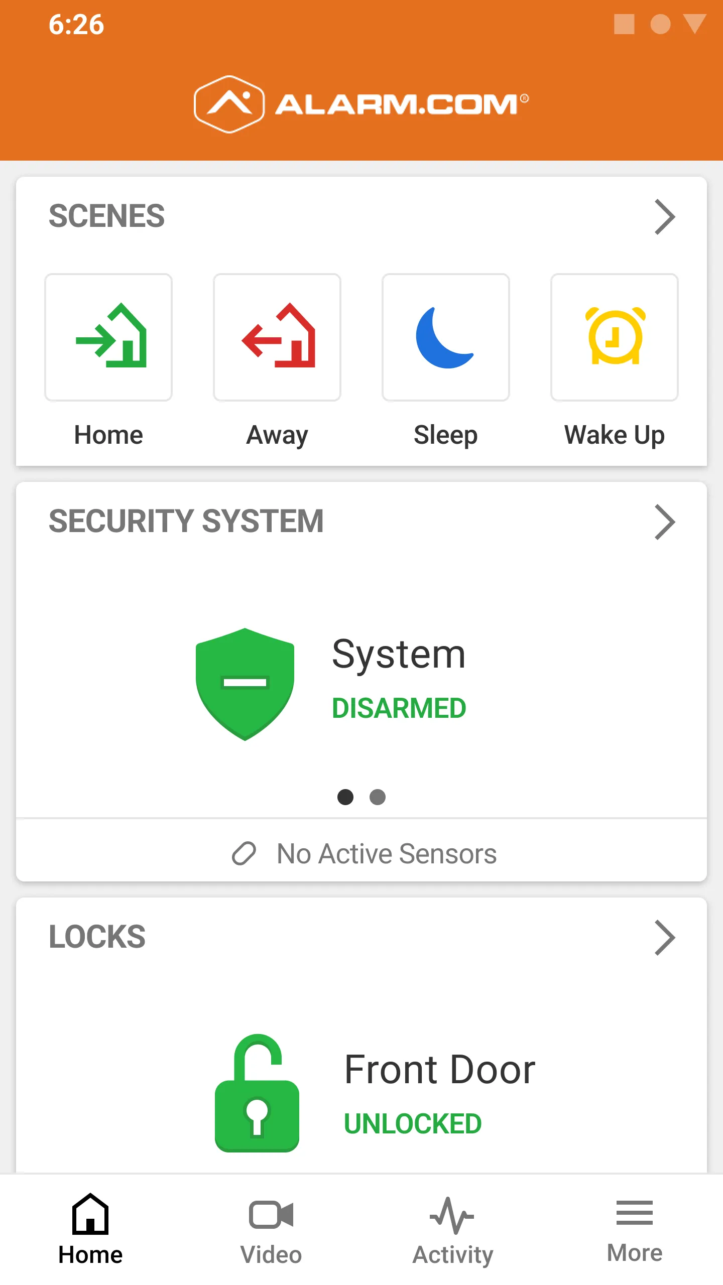 Alarm.com | Indus Appstore | Screenshot