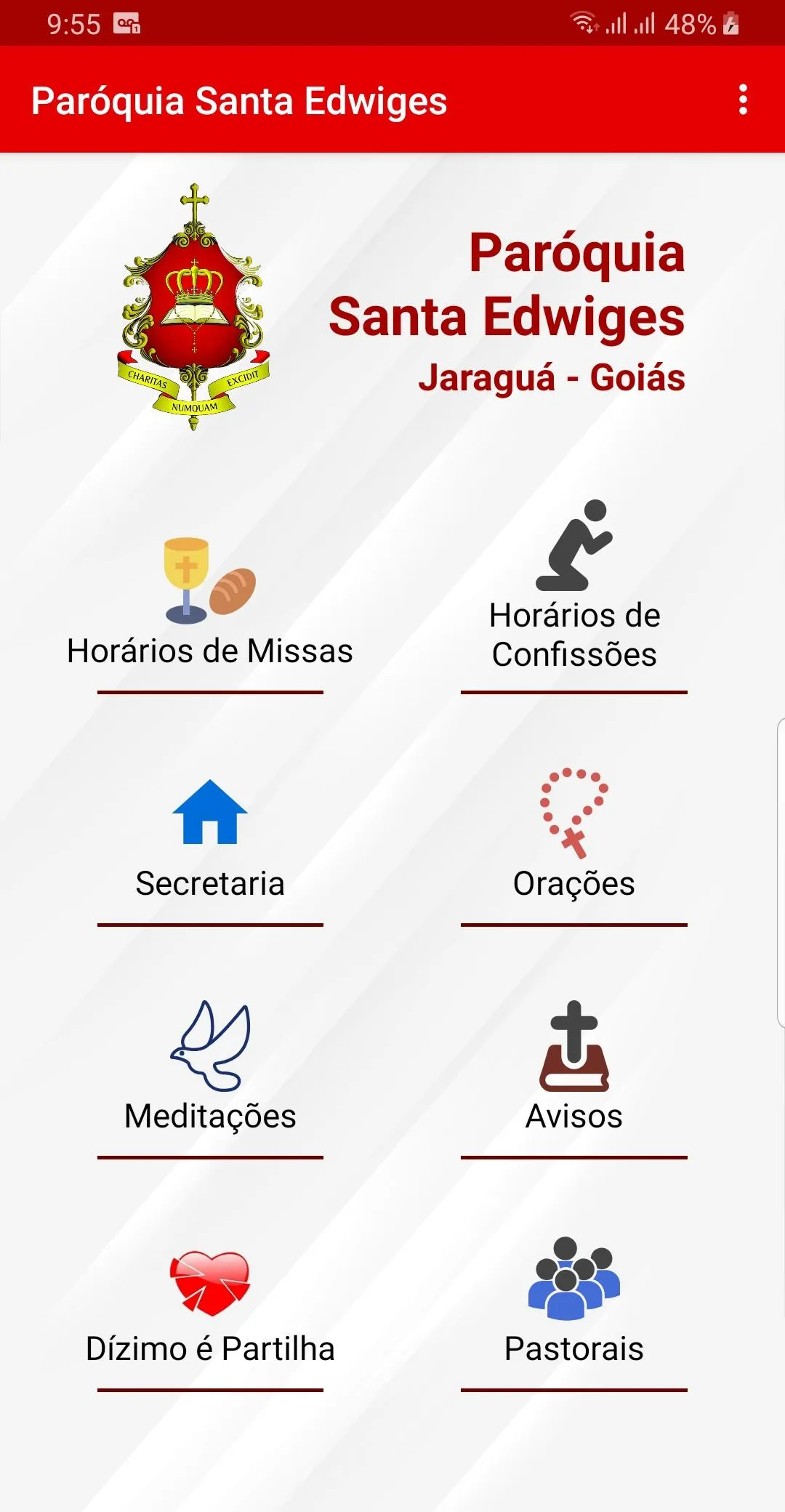 Paróquia Santa Edwiges | Indus Appstore | Screenshot