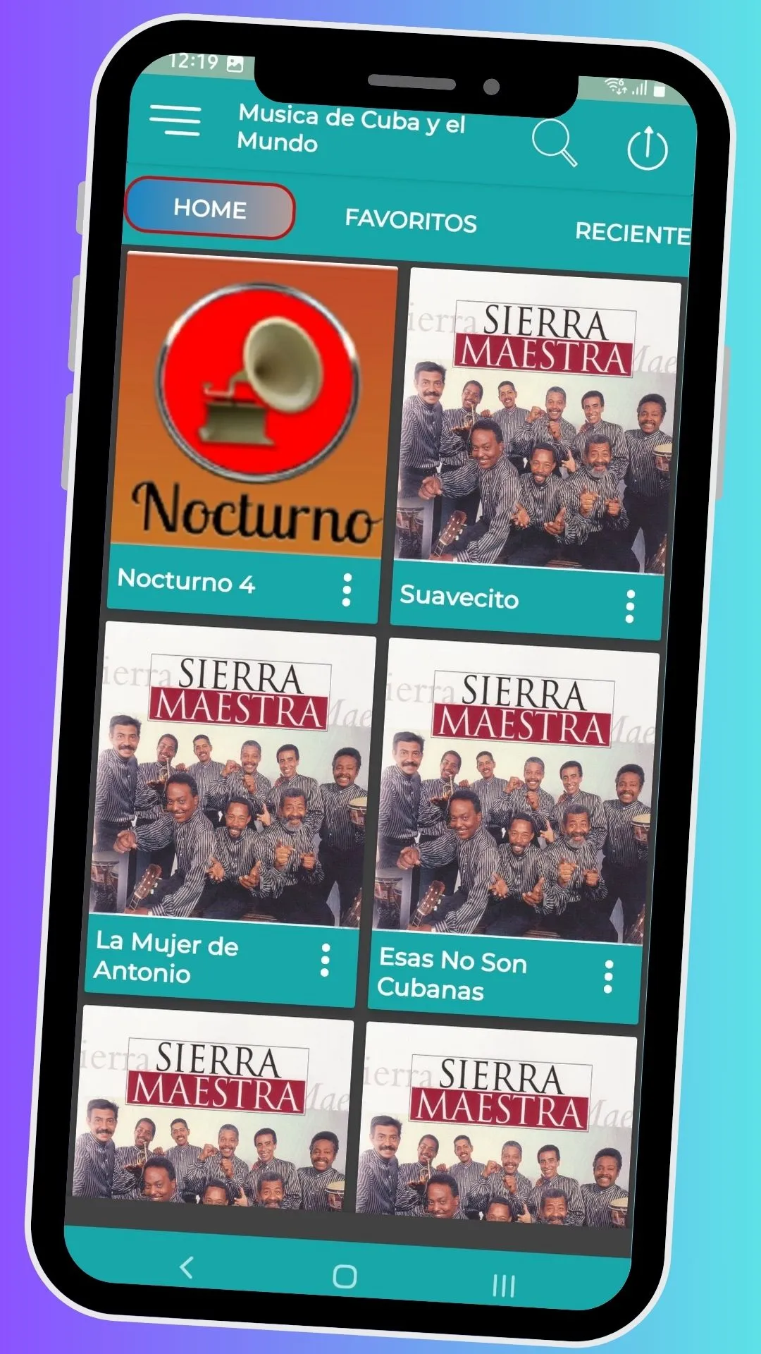 Música de Cuba y del mundo | Indus Appstore | Screenshot