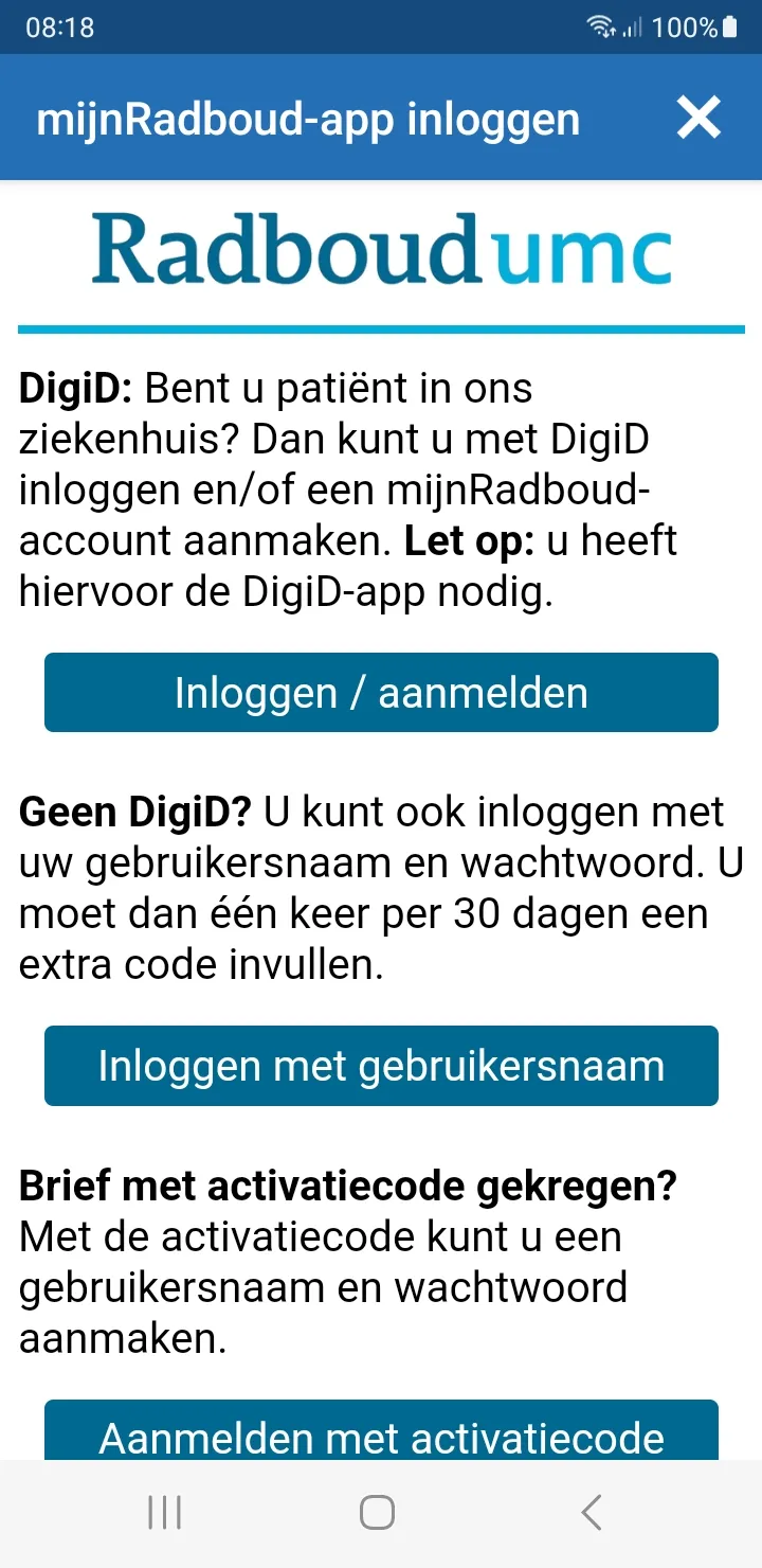 mijnRadboud | Indus Appstore | Screenshot