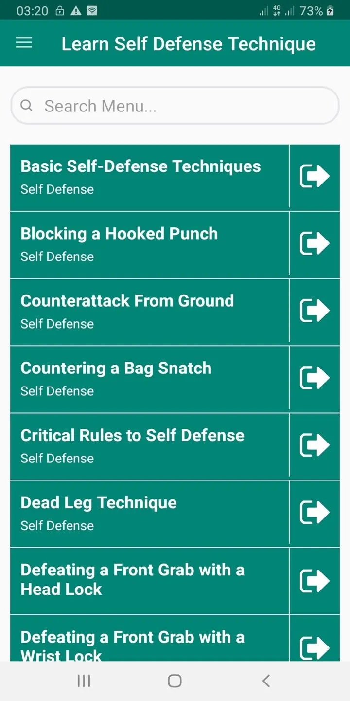 Self Defense Technique | Indus Appstore | Screenshot