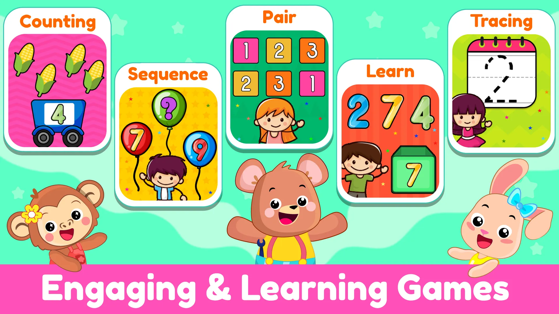 Learn 123 Numbers Kids Games | Indus Appstore | Screenshot