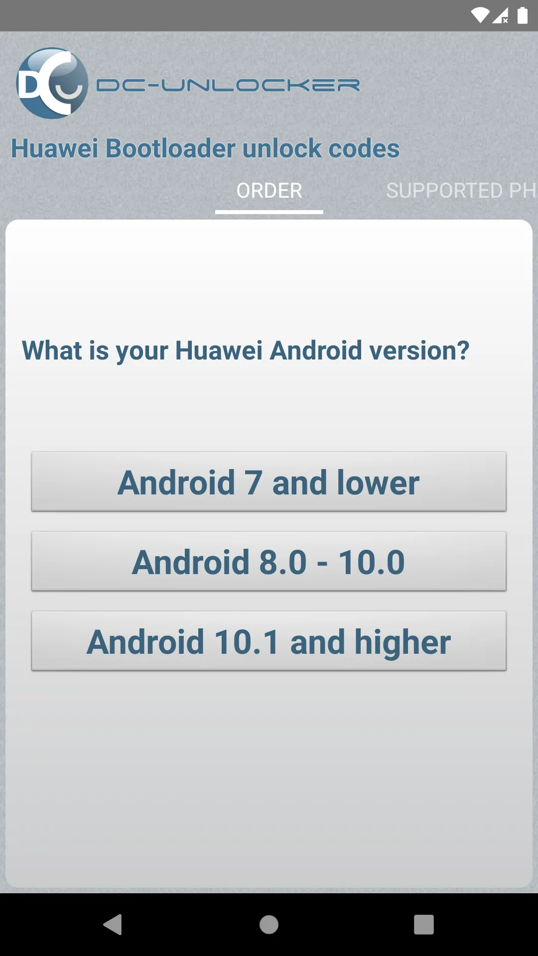 DC Huawei Bootloader Codes | Indus Appstore | Screenshot