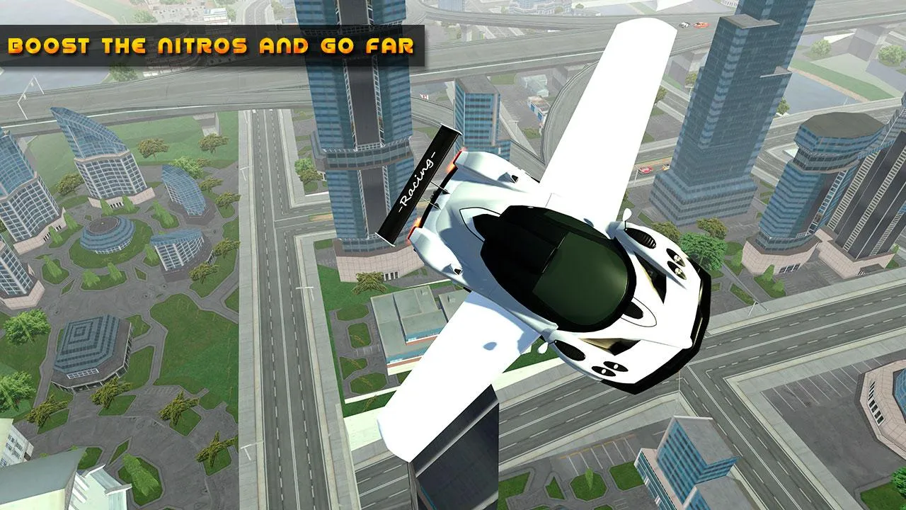 Flying Car Game driving | Indus Appstore | Screenshot