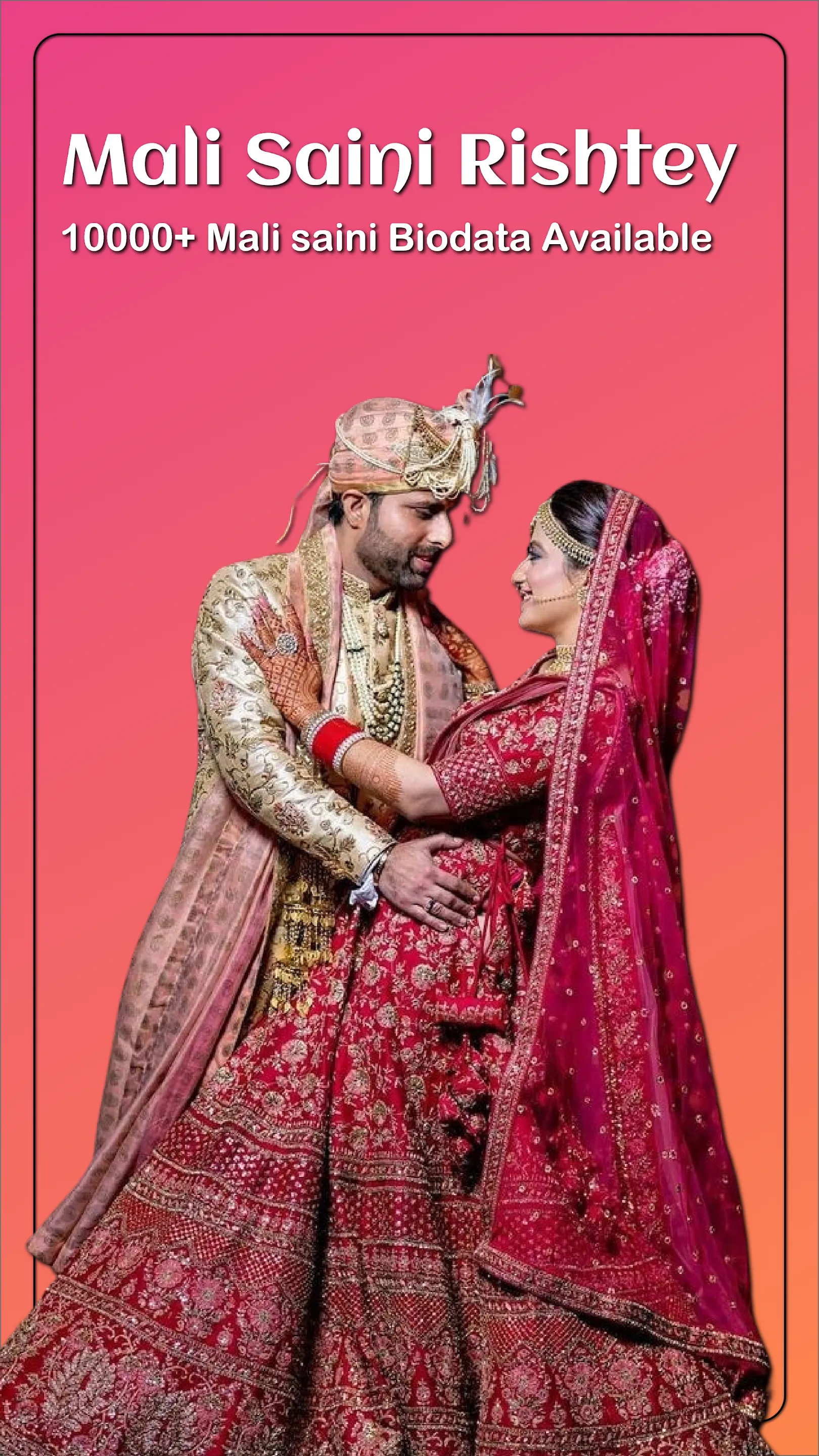 Mali Saini Rishtey Matrimony | Indus Appstore | Screenshot