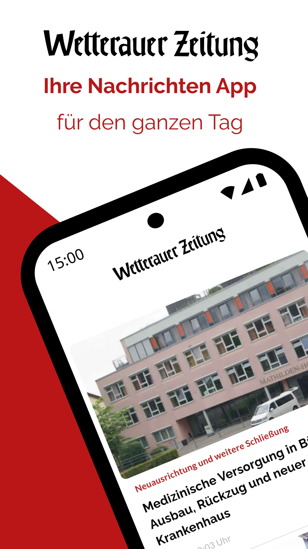 Wetterauer Zeitung News | Indus Appstore | Screenshot