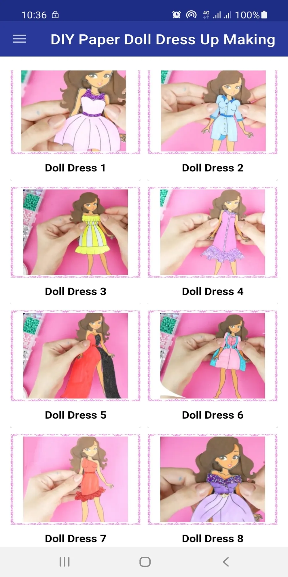 DIY Paper Doll Dress Up Making | Indus Appstore | Screenshot