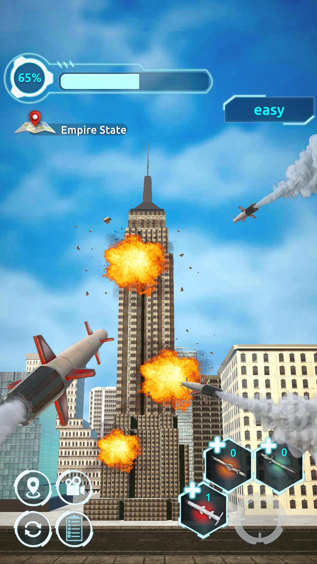 City Demolish: Rocket Smash! | Indus Appstore | Screenshot