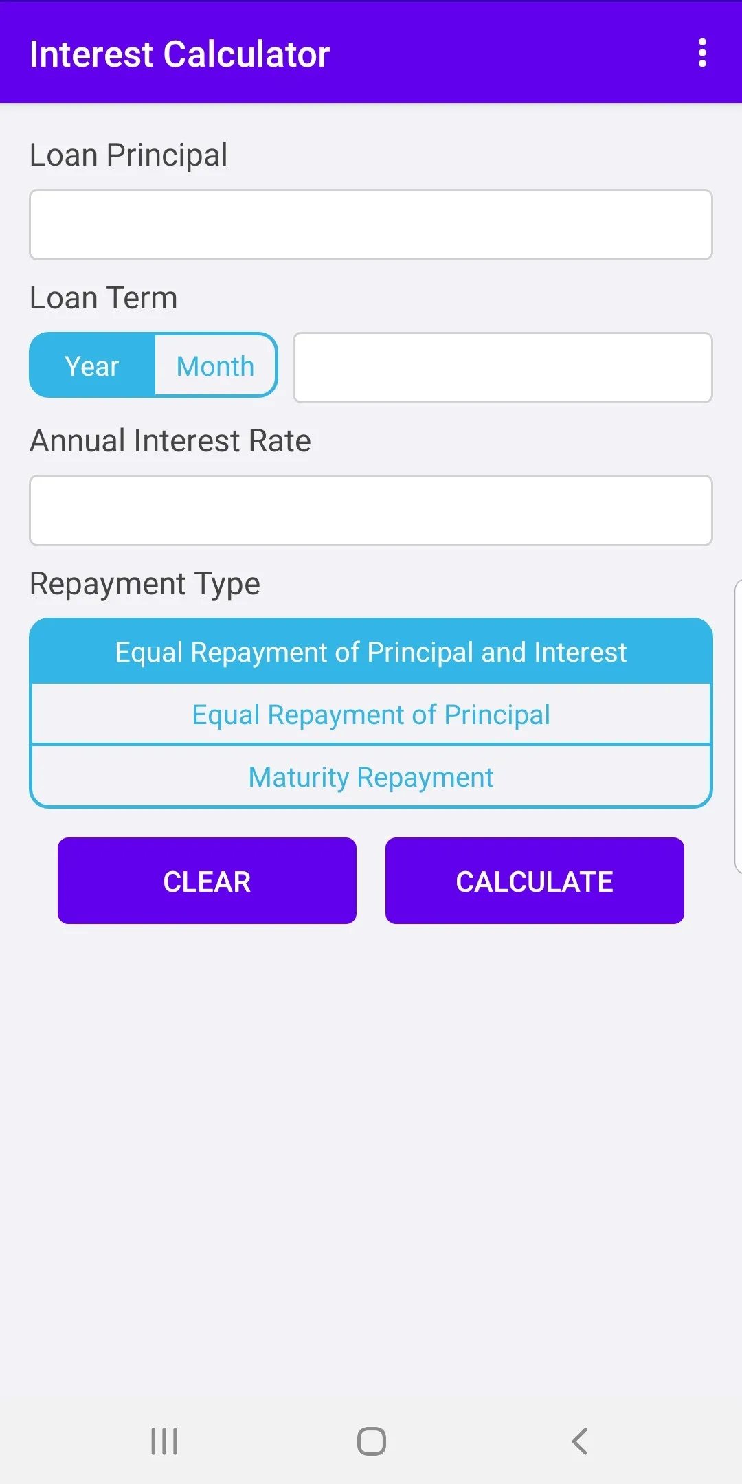 Loan Interest Calculator | Indus Appstore | Screenshot