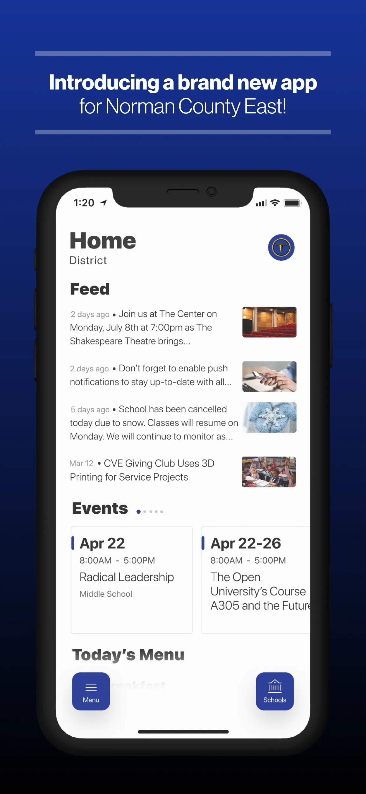 Norman County East School | Indus Appstore | Screenshot